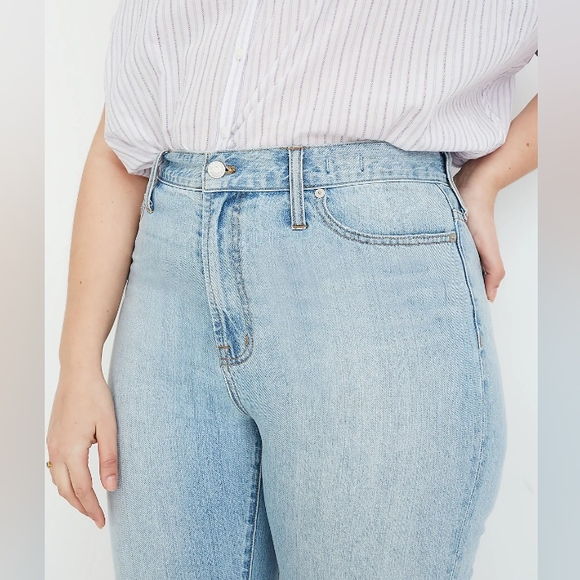 🆕Madewell The Curvy Perfect Vintage Jean Women's Plus Size 37 - Picture 3 of 16